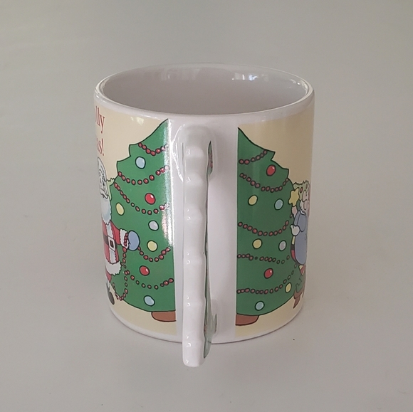 Russ "Have A Jolly Christmas" Santa, Tree and Elf Holiday Coffee or Tea Mug - Picture 4 of 10